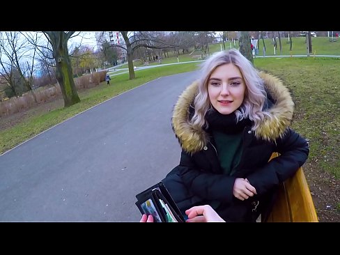 ❤️ Nielaisee tuntemattoman kuumaa spermaa rahasta - suihinotto puistossa Eva Elfieltä ❤️❌ Laadukas seksi at us